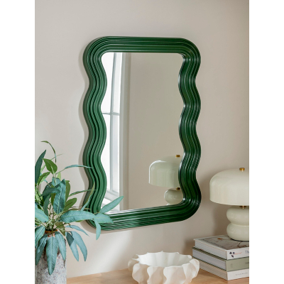 Green Wiggle Mirror