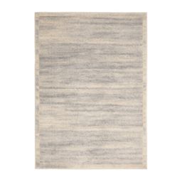 maker Sara Silver Textured Border Rug