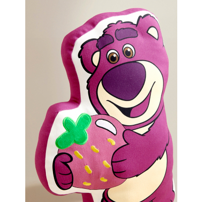 Disney Toy Story Pink Lotso-Shaped Cushion