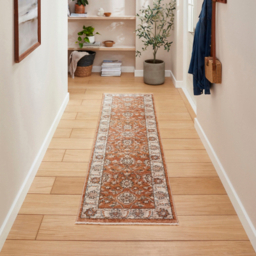 Think Rugs Vintage Traditional Fringed Runner