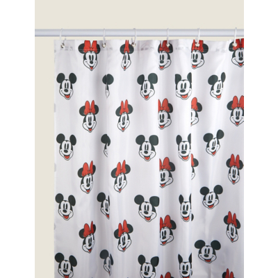 Disney Retro Mickey & Minnie Mouse Shower Curtain