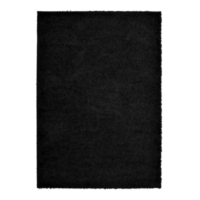 maker Jazz Black Shaggy Rug