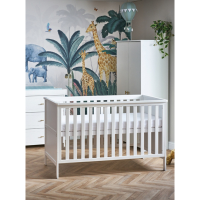 Obaby White Evie 3 Piece Room Set
