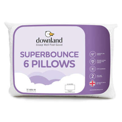 Downland Superbounce Pillows - Pack of 6