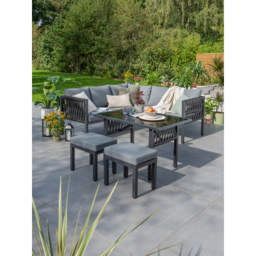 Monaco Outdoor Corner Sofa Dining Set