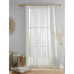 Drift Home Kayla Slot Top Voile Panel in Natural