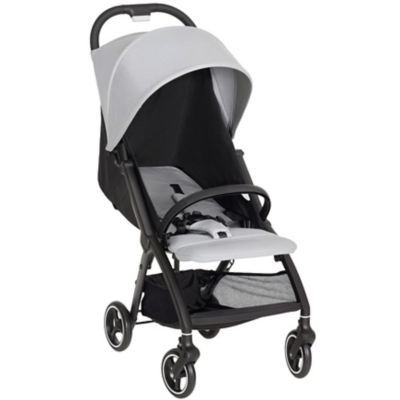 AIYAPLAY Travel Stroller with Canopy, Light Grey