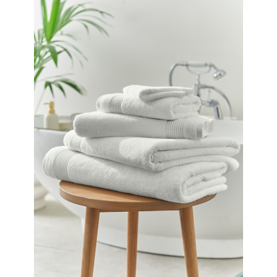 Egyptian Cotton Towel & Bath Mat Range - White