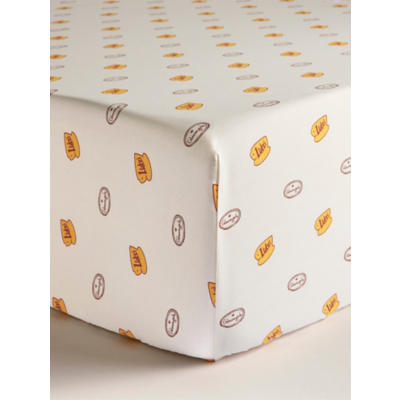 Gilmore Girls Cream Fitted Sheet