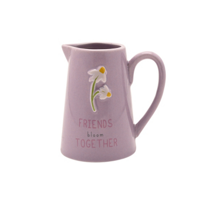 Love Life Embossed Jug - Friends