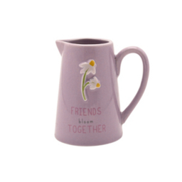 Love Life Embossed Jug - Friends