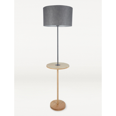 Natural Shelf Floor Lamp