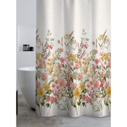Catherine Lansfield Countryside Floral Shower Curtain