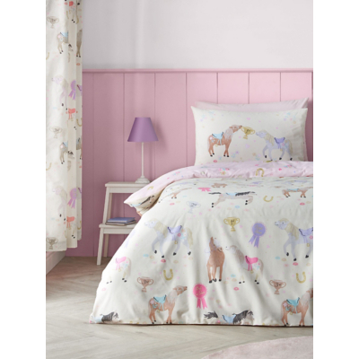 Catherine Lansfield Happy Horses Duvet Cover Set