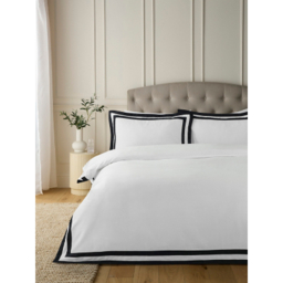 Luxury 210 Thread Count Oxford Border Duvet Set