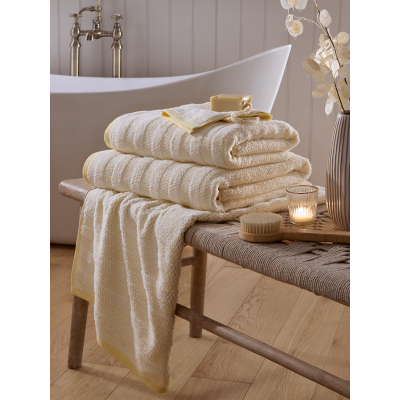 Stacey Solomon Yellow Textured Cotton Towel Range