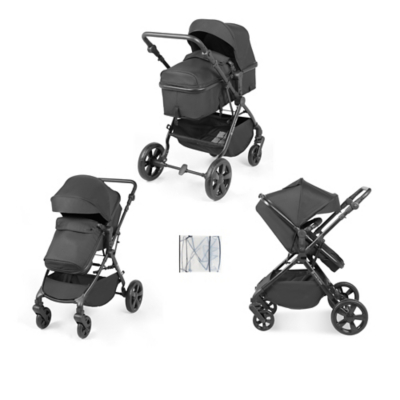Ickle Bubba Charcoal Grey Comet 2 in 1 Pushchair