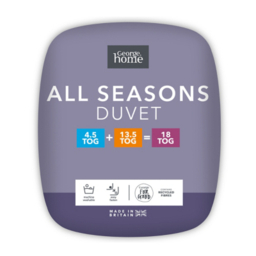 All Seasons 3-In-1 18Tog Duvet