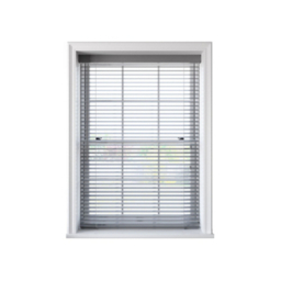 Speedy Light Grey 50mm Faux Wood Venetian Blind