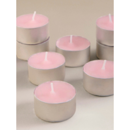 Soft Wild Strawberry Tealights - Set of 30
