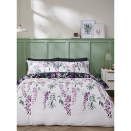Catherine Lansfield Wisteria Floral Duvet Set