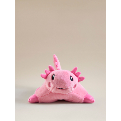 Pink Axolotl Cushion Pillow