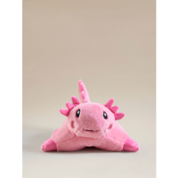 Pink Axolotl Cushion Pillow