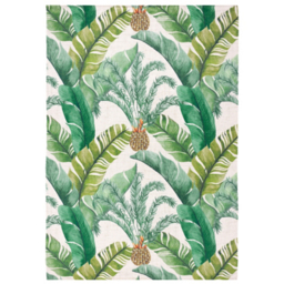 Wylder Tropics Maui Tropical Leaves Outdoor/Indoor Washable Rug