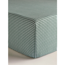Soft & Cosy Brushed Cotton Gingham Fitted Sheet