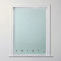 A-International Duck Egg Square Eyelet Roller Blind