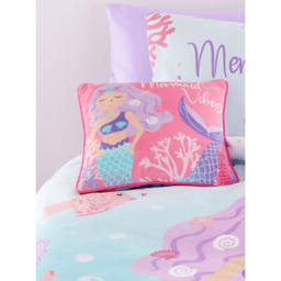 Bedlam Pink Mermaid Vibes Filled Cushion