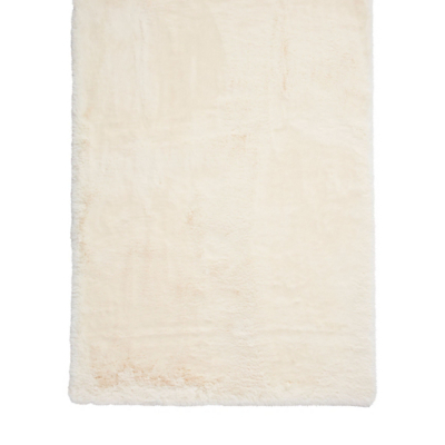 Think Rugs Ivory Teddy Luxury Super Soft Rug