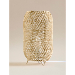 Natural Rattan Table Lamp