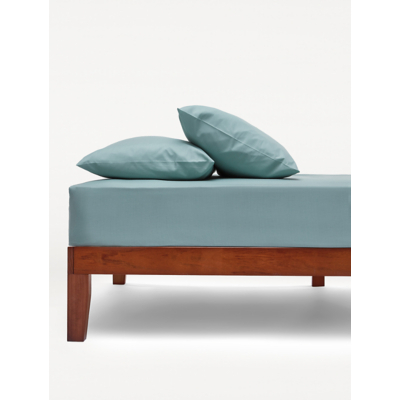 Sage Green Plain Fitted Sheet