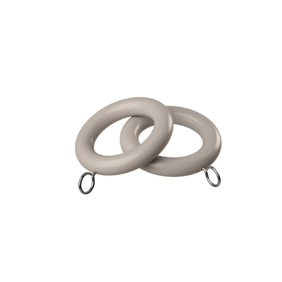Speedy Grey 28mm Woodland Curtain Rings - Pack of 4