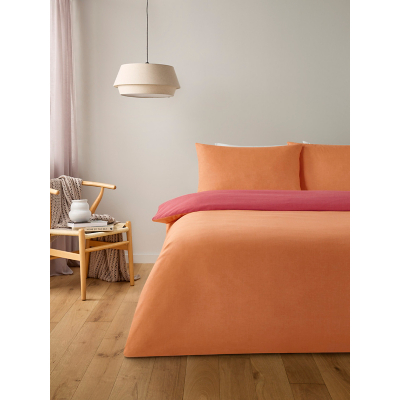Reversible Textured Duvet Set