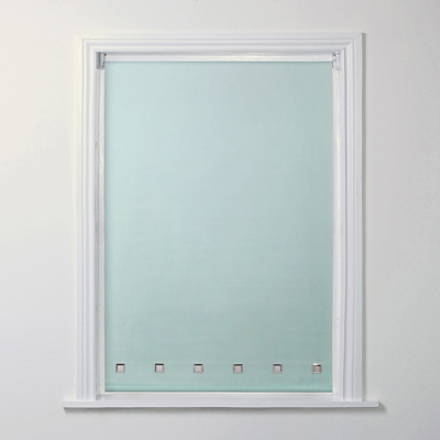 A-International Duck Egg Square Eyelet Roller Blind