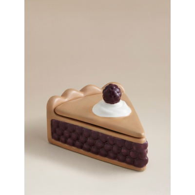 Blackberry Pie-Shaped Candle