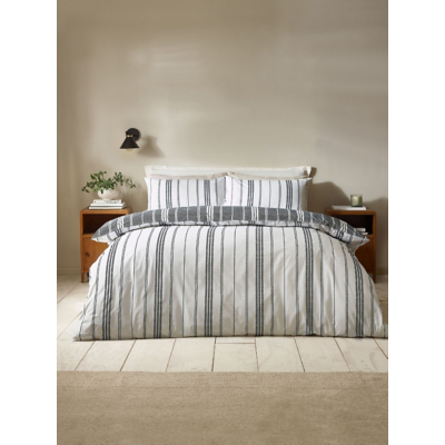 Catherine Lansfield Harbour Stripe Duvet Cover Set