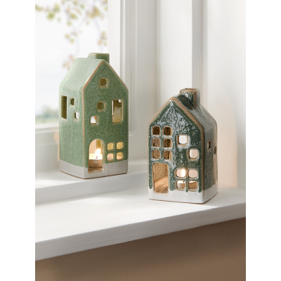 Sanctuary House Tealight Holder - Set of 2