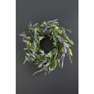 Scottish Everlastings Lavender Wreath 46cm