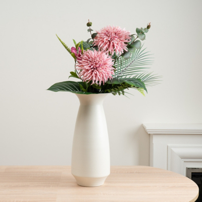 Scottish Everlastings 78cm Pink Artificial Chrysanthemum Bouquet