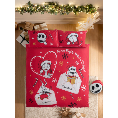 Nightmare Before Christmas Festive Frights Duvet Set