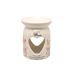 The Cottage Garden Wax Melt Burner - Mum