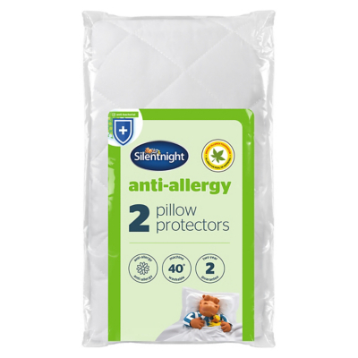 Silentnight Anti-Allergy Pillow Protectors - 2 Pack