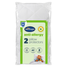 Silentnight Anti-Allergy Pillow Protectors - 2 Pack