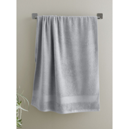 Catherine Lansfield Silver Antibacterial Towel Range