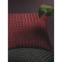 Laurence Llewelyn-Bowen Maroon Amory Cushion