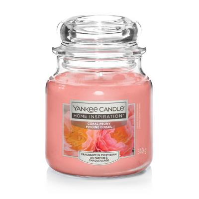 Yankee Candle Home Inspiration Coral Peony Medium