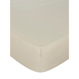 Cream Plain Fitted Sheet